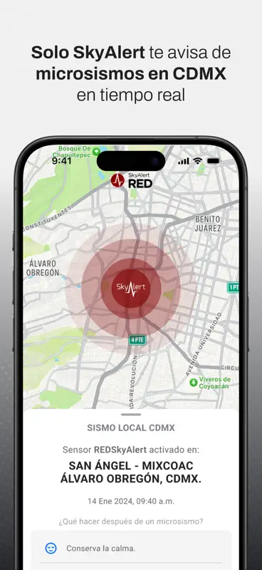 SkyAlert: Alerta Sísmica MX screenshot 6 of 10