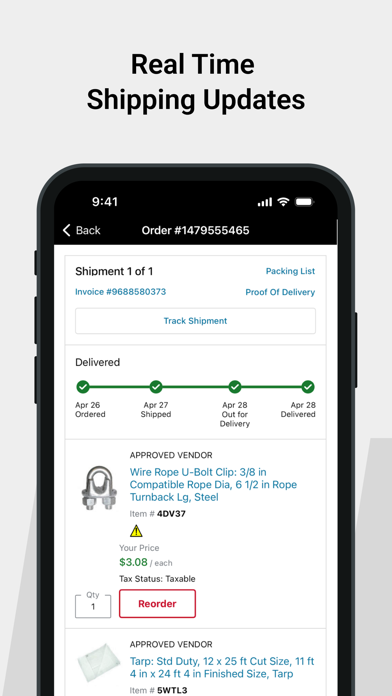 W.W. Grainger, Inc. Screenshot