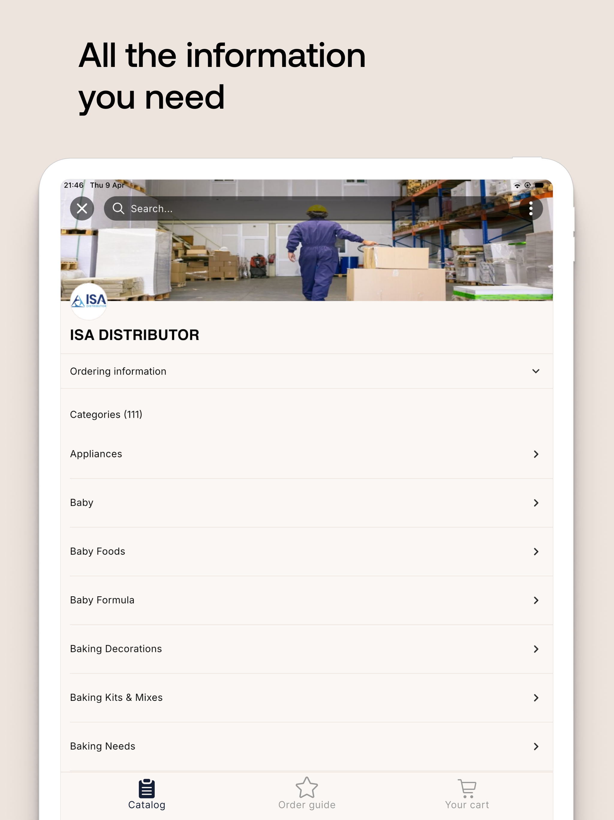 ISA Distributor screenshot 8
