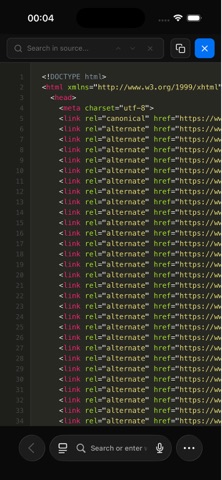View Source Code screenshot