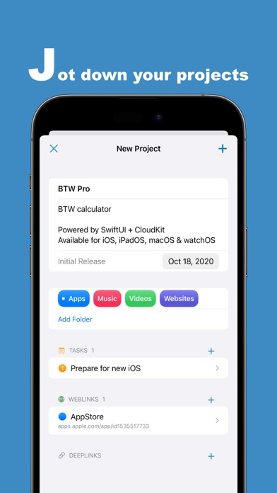 Task & Project Manager - Juno Screenshot
