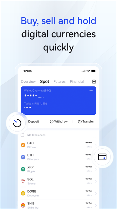 BiFinance : Buy BTC,ETH Screenshot