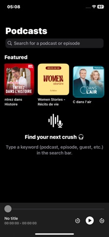 iPodcast Player Screenshot 1 of 3