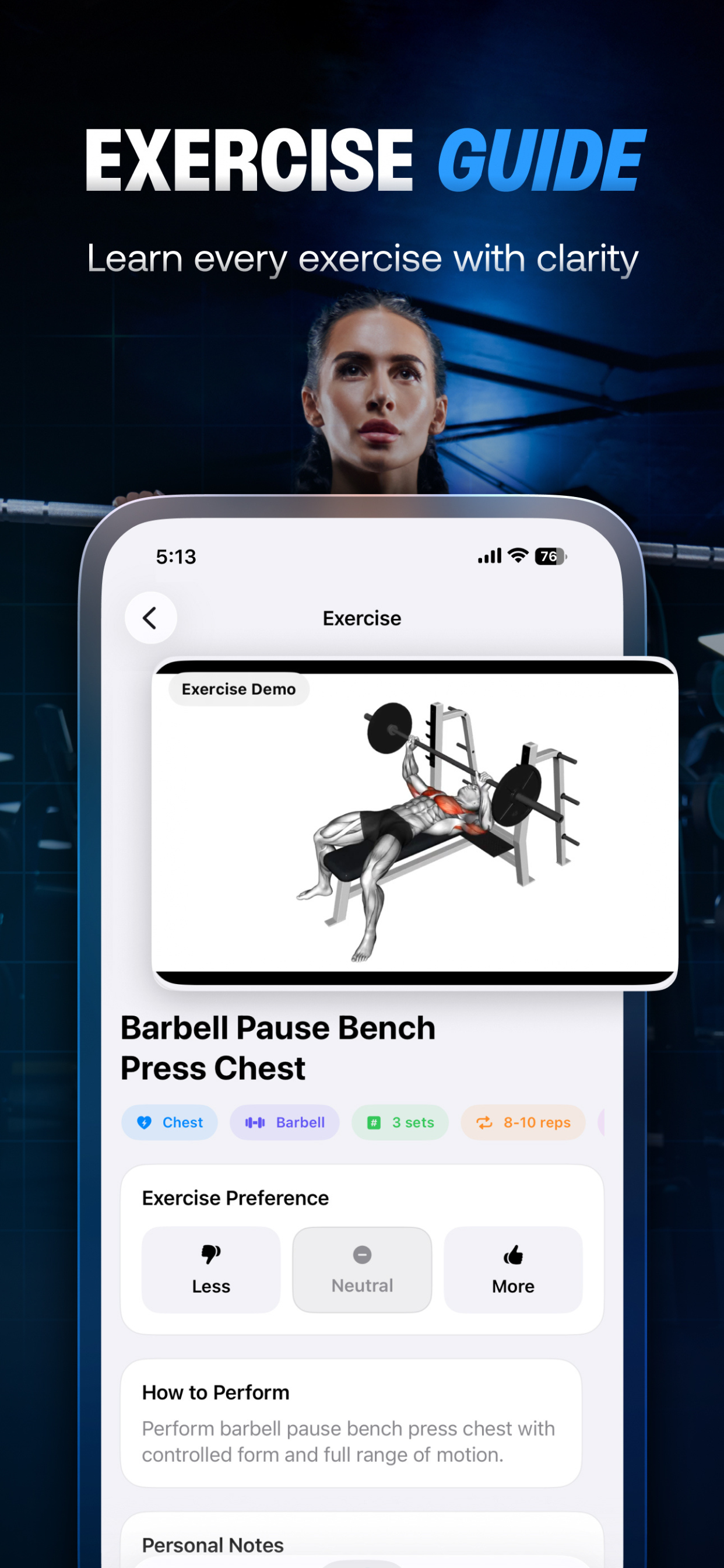 LiftON: Gym Workout Planner screenshot 5