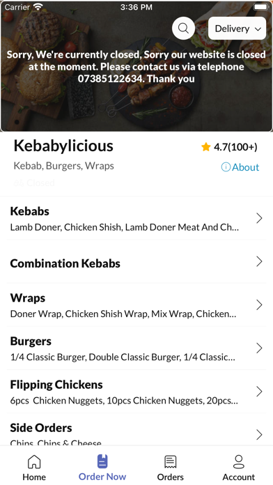 Kebabylicious. Screenshot