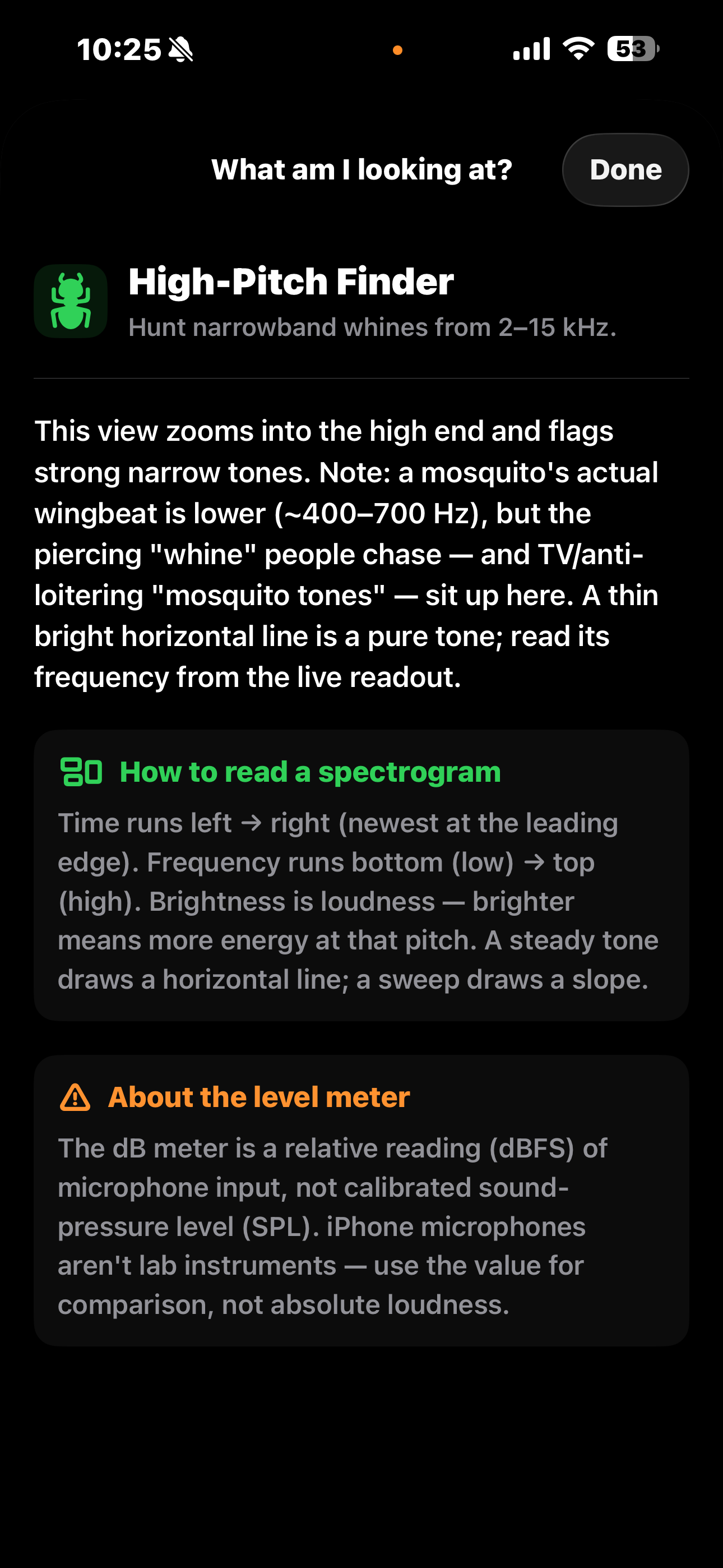Prism Audio - Sound Analyzer screenshot 5