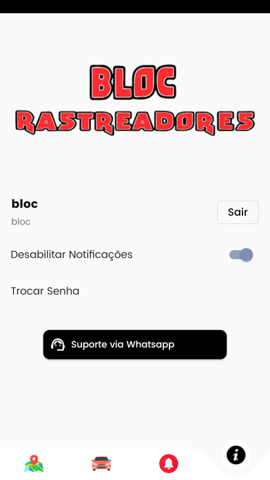 Bloc Rastreadores Screenshot