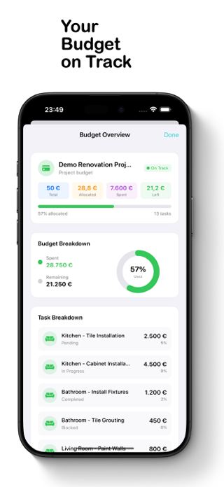 RenovMate Screenshot 10 of 10