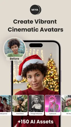 MIYA: Face filters & Glam tune screenshot 1