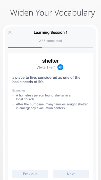 Wordpedia - Vocabulary Builder Screenshot