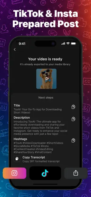 Tox - Save & Share Tik Videos screenshot 3