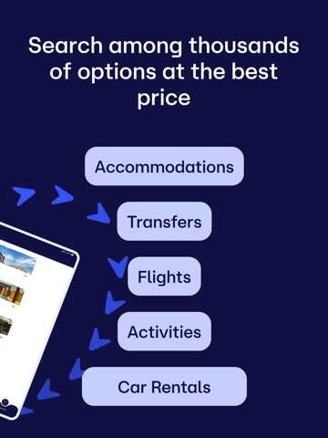 Reserving iPad screenshot 2 - Travel app