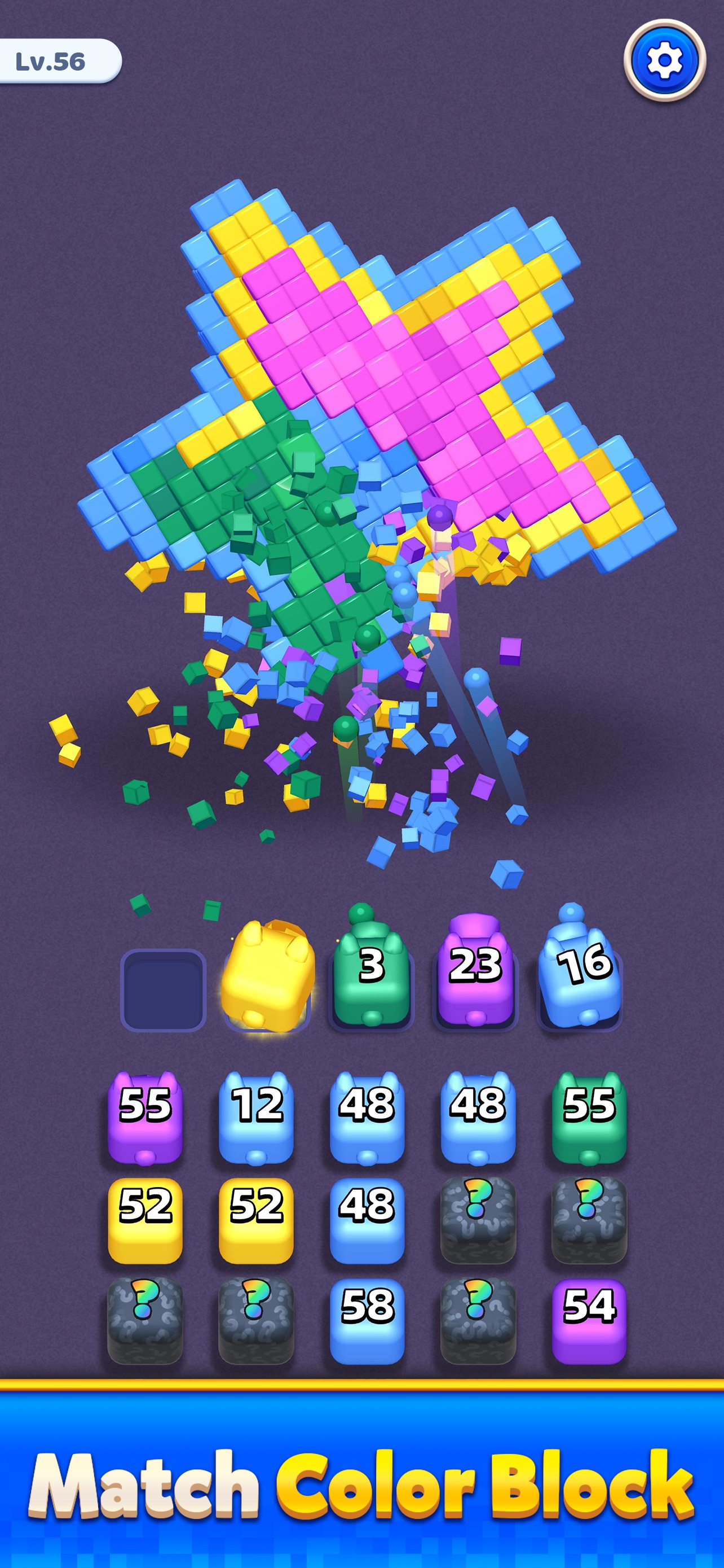 Screenshot 3 of Pixel Land: Color Shooter