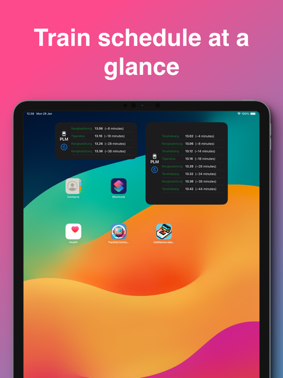 C Access: Track My Commuter iPad screenshot 1 - Navigation app