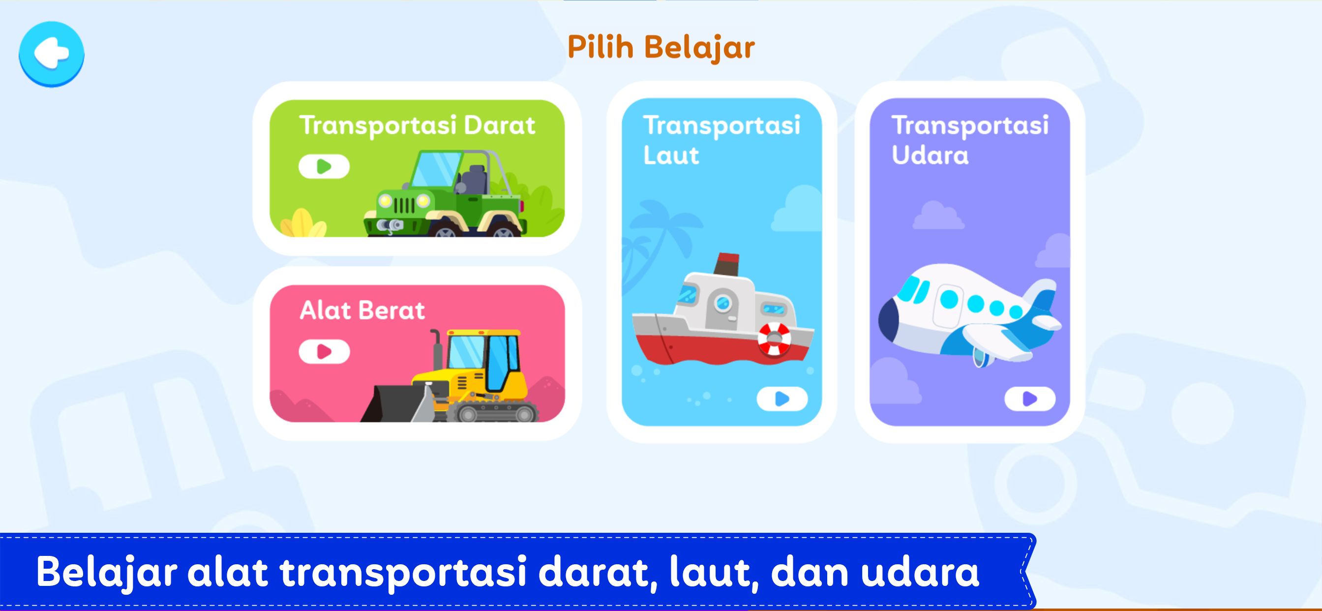 Belajar Transportasi (Anak)