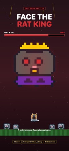 Medieval Cat Survivors iPhone screenshot