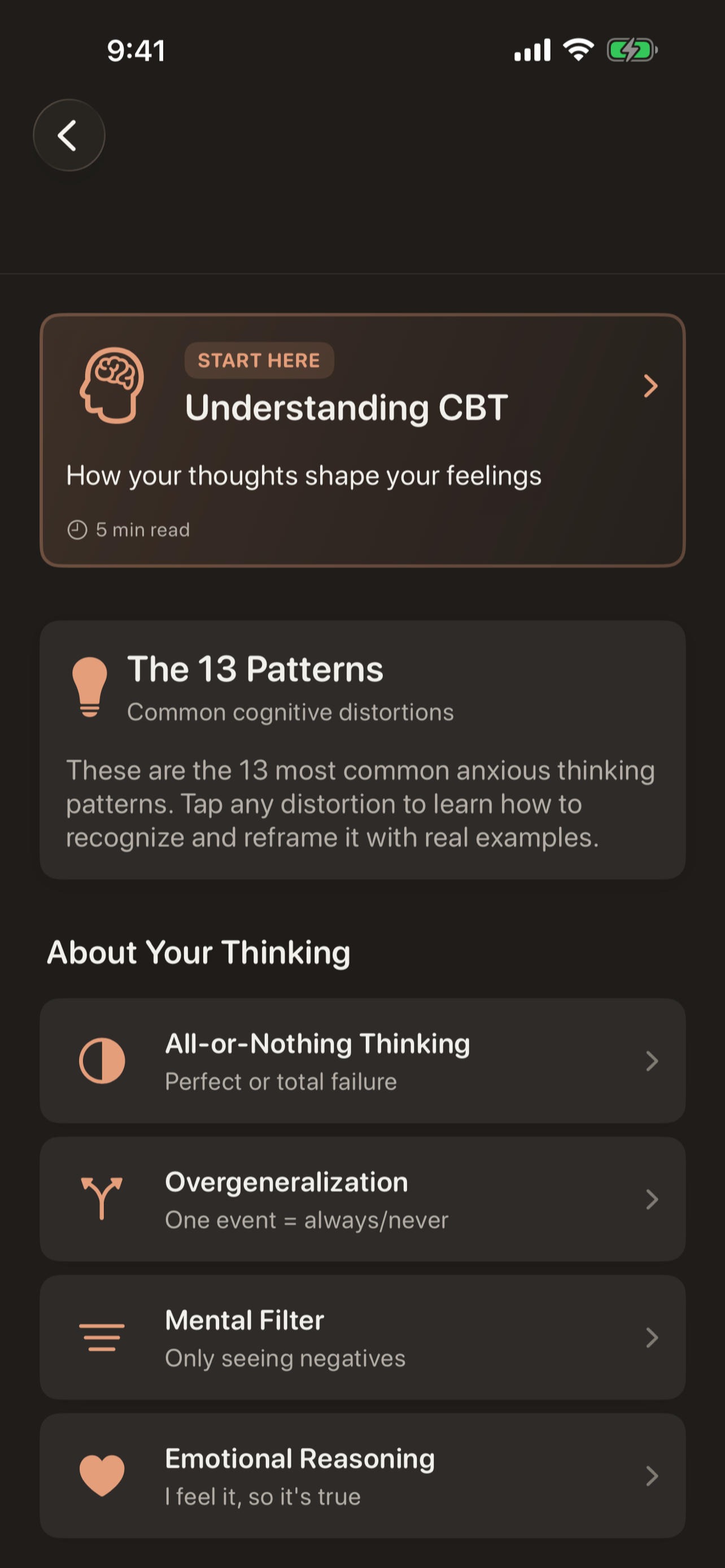Untwist: Reframe Your Thoughts screenshot 6