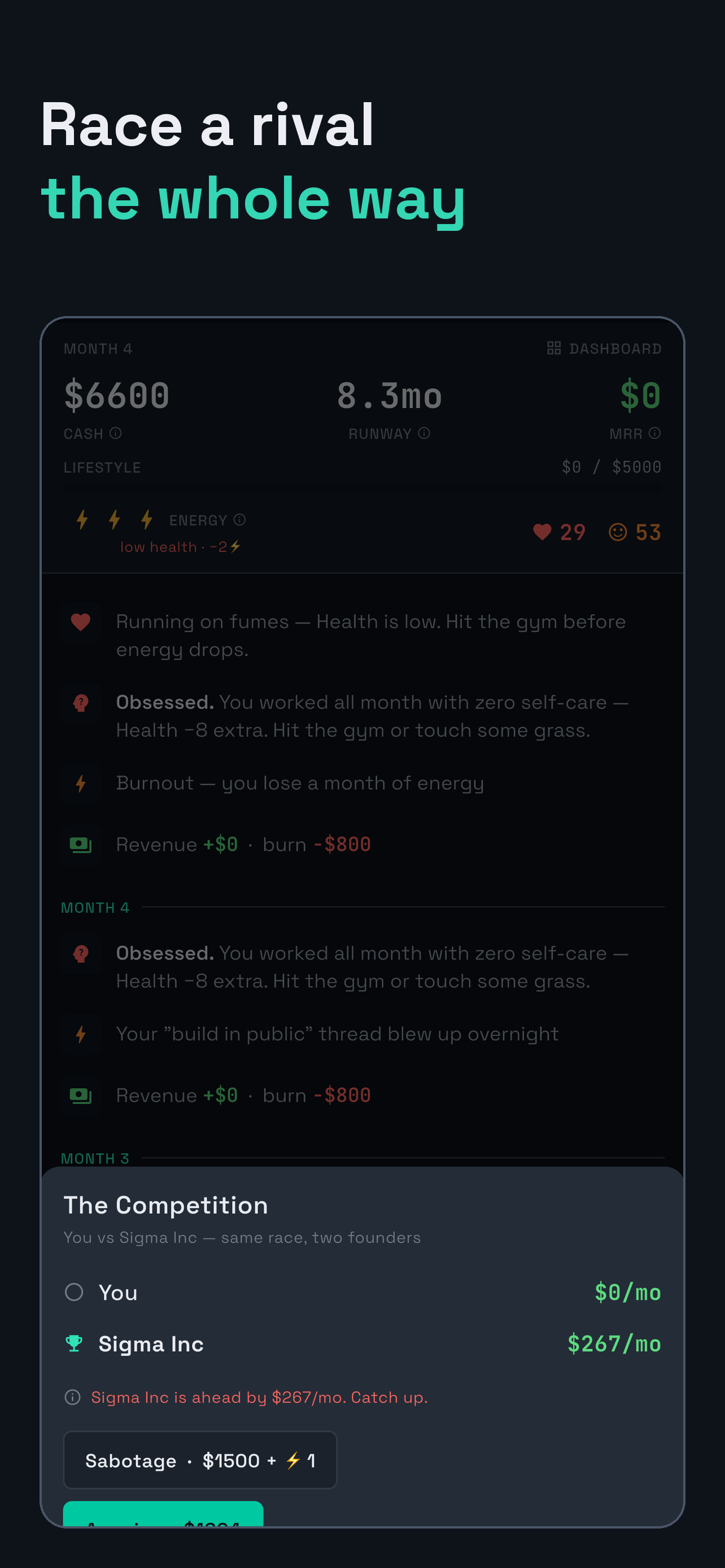 Indie Hacker Tycoon