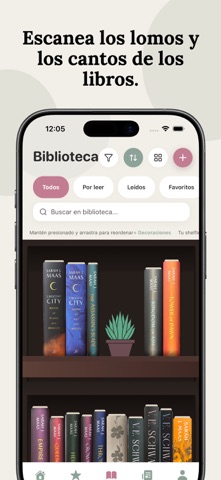 Mibrary: Book Scanner & TBR iPhone screenshot 1