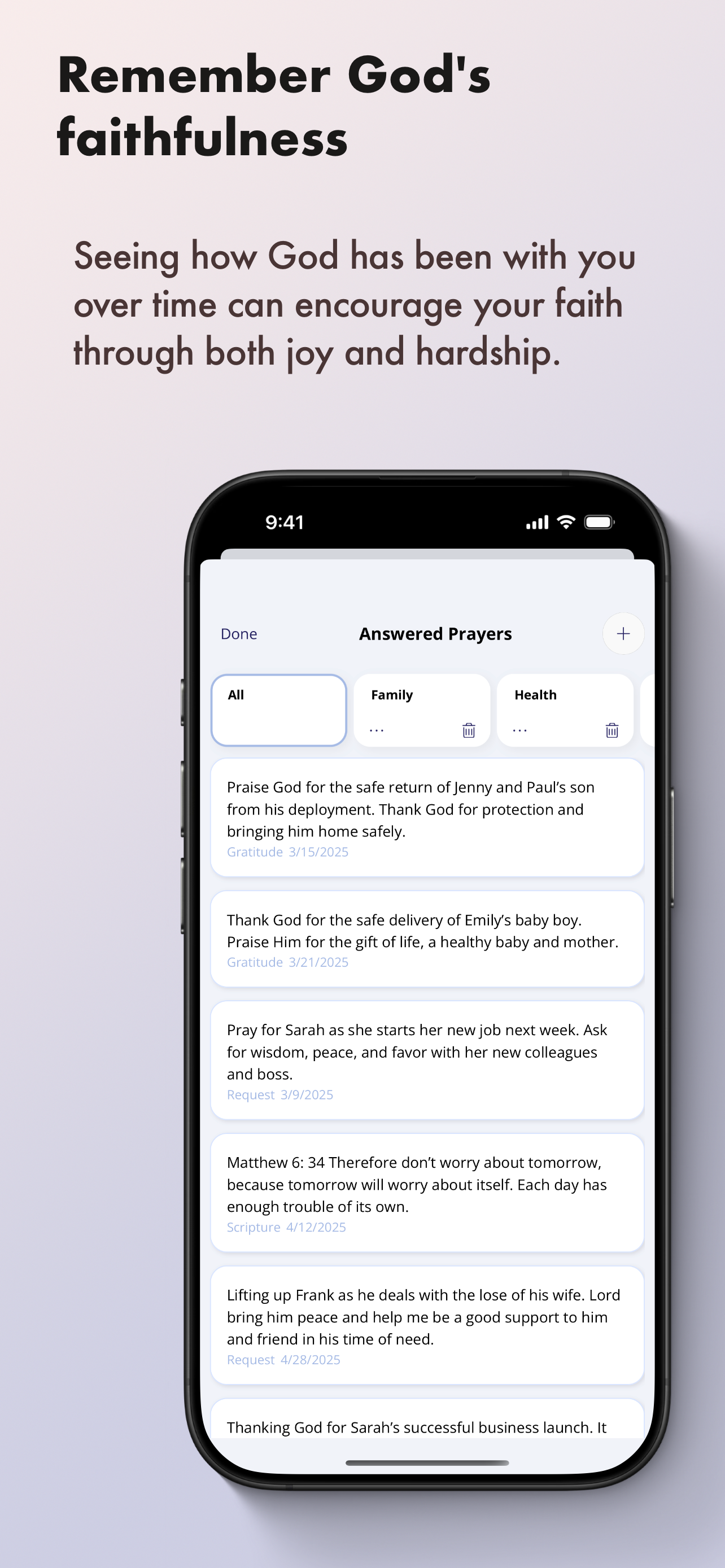 Prayer Journey: Journal screenshot 5