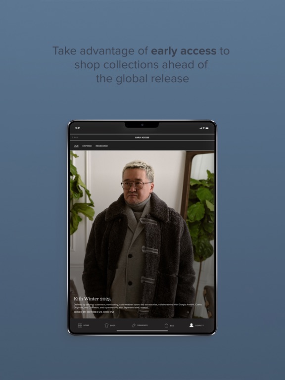 Kith iPad screenshot 4 - Shopping app