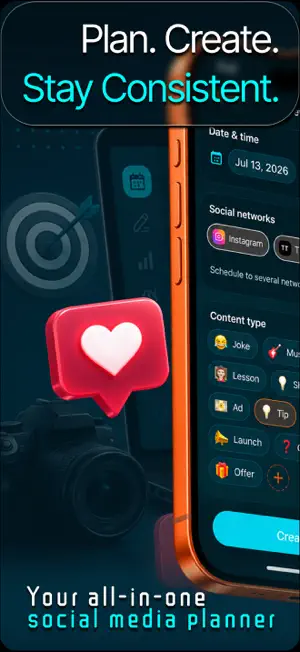 Content Calendar: Rubrika screenshot 1