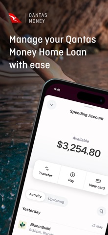 Qantas Money Home Loans screenshot