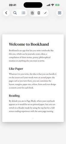 Bookhand Screenshot 2 of 7