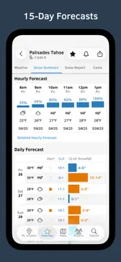 OpenSnow screenshot 1