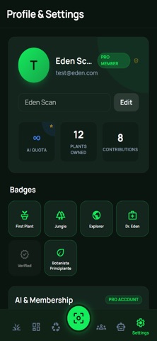 Eden: AI Plant Care & Doctor screenshot