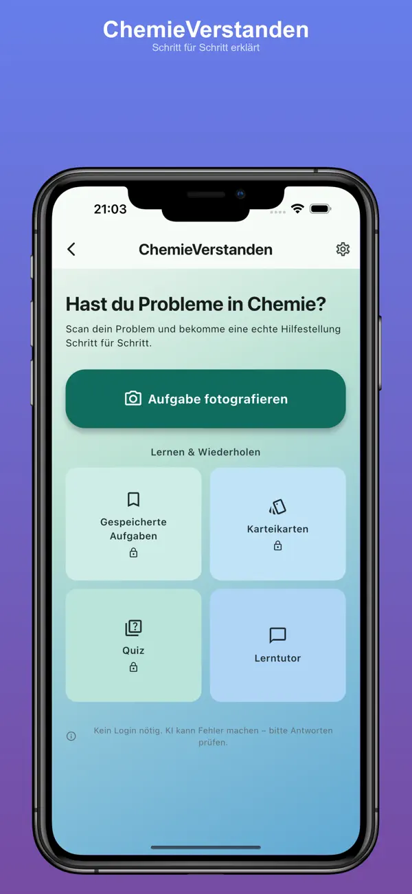 Screenshot #1 pour ChemieVerstanden