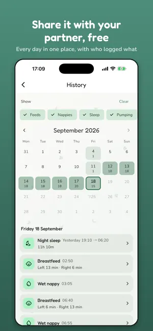 CubTrack Baby Tracker: Feeding screenshot 3