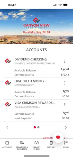 Canyon View Credit Union screenshot 3