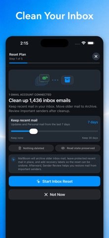 MailBoom: Gmail Inbox Cleaner screenshot