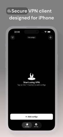 RabbitHole – VPN client Screenshot 1 of 3