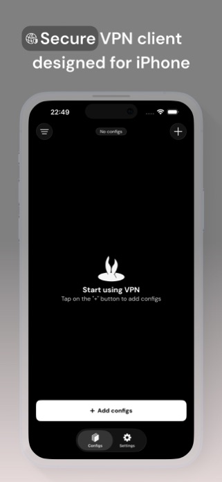 RabbitHole – VPN client Screenshot 1 of 3
