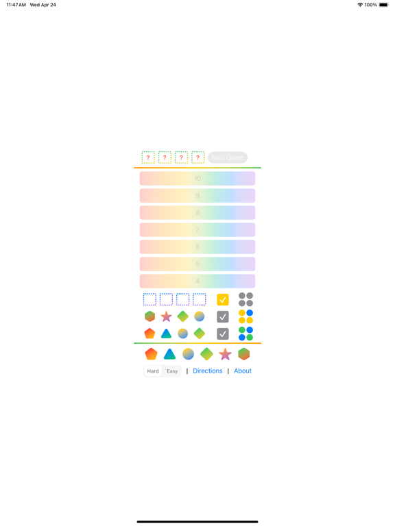 Mastershapes app screenshot 2
