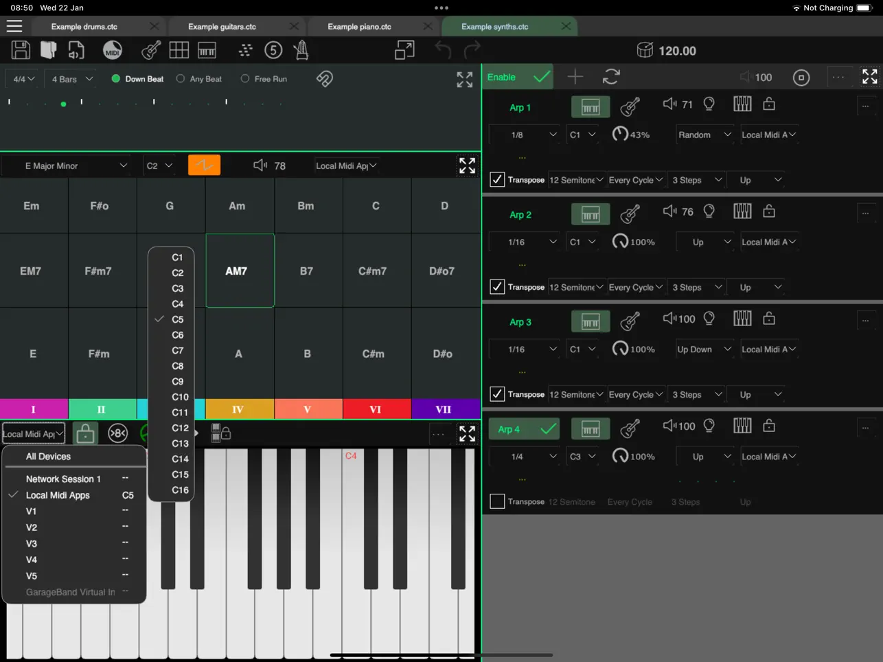 Screenshot #6 pour Chordwalk