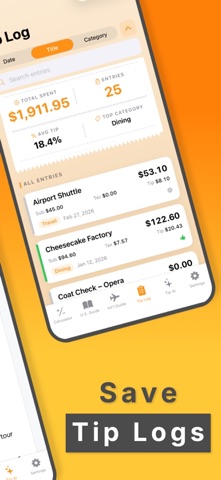 Tip Calculator - Tip Check Screenshot 5 of 8