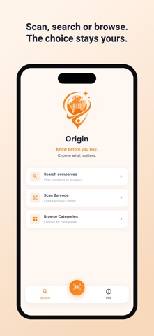 Origin: Barcode Scanner Screenshot 1 of 5