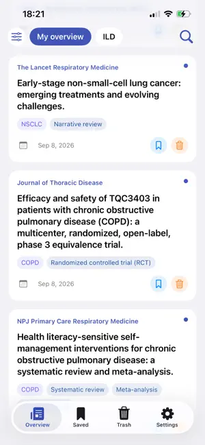 CatchUpPulm: Pulmonology screenshot 1