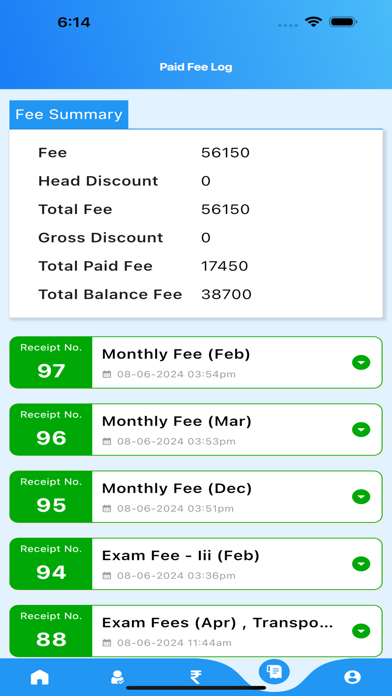 Vedmarg Students, Teachers App Screenshot