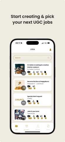 cre8ify iPhone screenshot