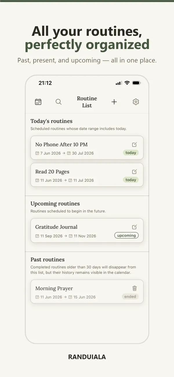 Screenshot #3 pour Spiritual Habits – Randuiala