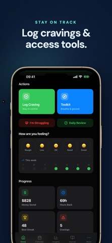 Sobriety Tracker Quit Drinking Screenshot 2 of 6