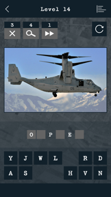 Guess the Modern Aircraft screenshot