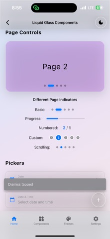 Flutter Liquid Glass Kit Screenshot 9 of 10