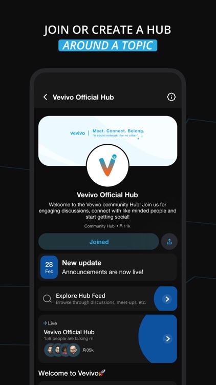 Vevivo: Meet. Connect. Belong. screenshot-4