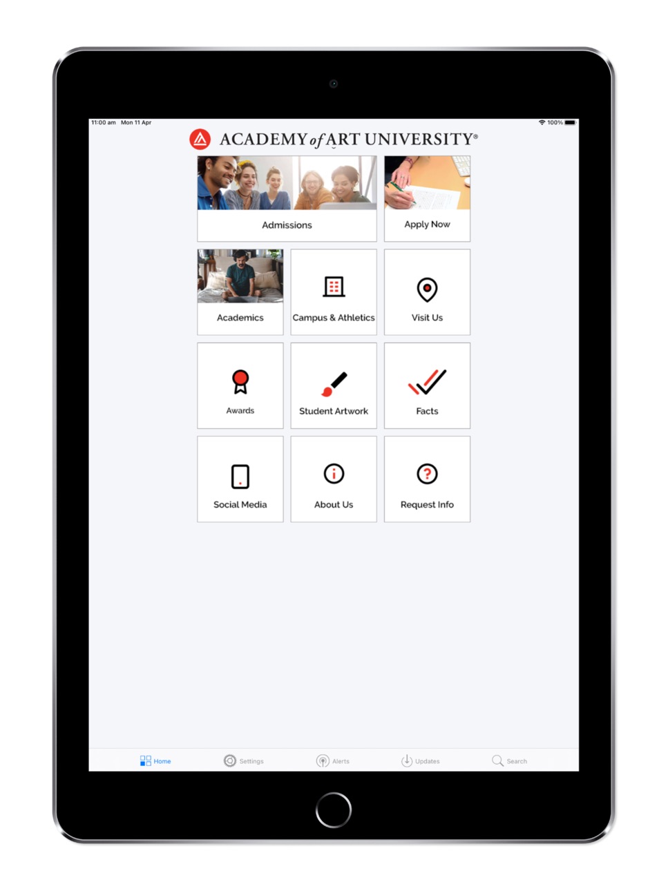 iPad screenshot