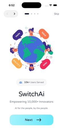 SwitchAi – Multi-AI App screenshot